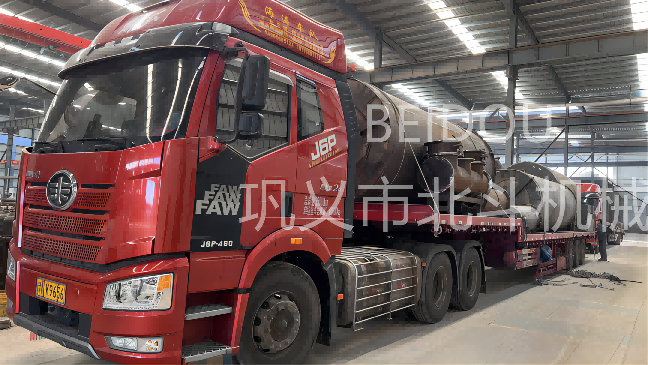 大型連續式稻殼5G影院天天爽入口裝車即將發往江西地區